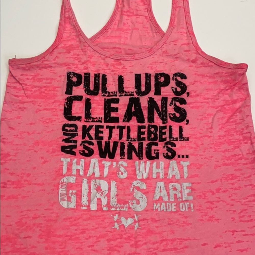 Woman’s racer back workout tank top